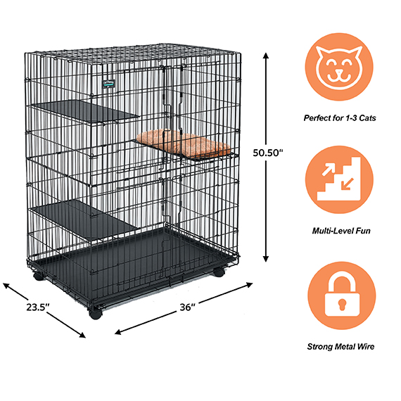 Cat Playpen Designed With Cats In, Proselect Cat Cage Shelves