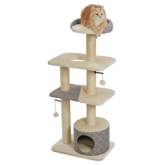 Feline Nuvo<sup>®</sup> Mushroom Diamond Cat Furniture