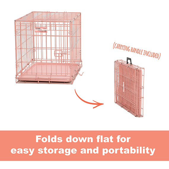 View of iCrate® Fashion Dog Crate - MidWest