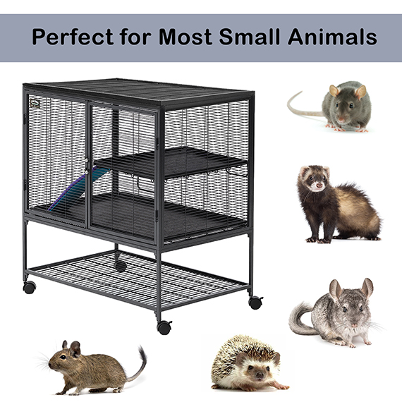 Little Friends Narrow Bar Hamster / Rat Cage