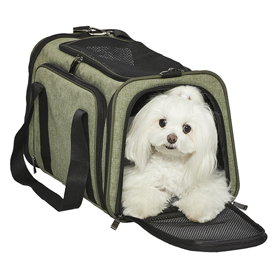 Duffy Expandable Pet Carrier For Travel MidWest Homes for Pets