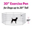 Exercise Pen with Door