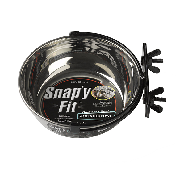 Snap'y Fit<sup>®</sup> Food & Water Bowl