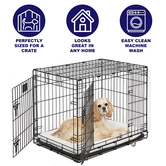 Frisco Cooling Orthopedic Dog Crate Mat, 48-in