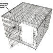 Exercise Pen Wire Mesh Top