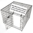 Exercise Pen Wire Mesh Top