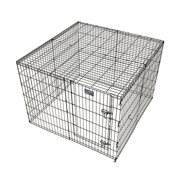 Exercise Pen Wire Mesh Top