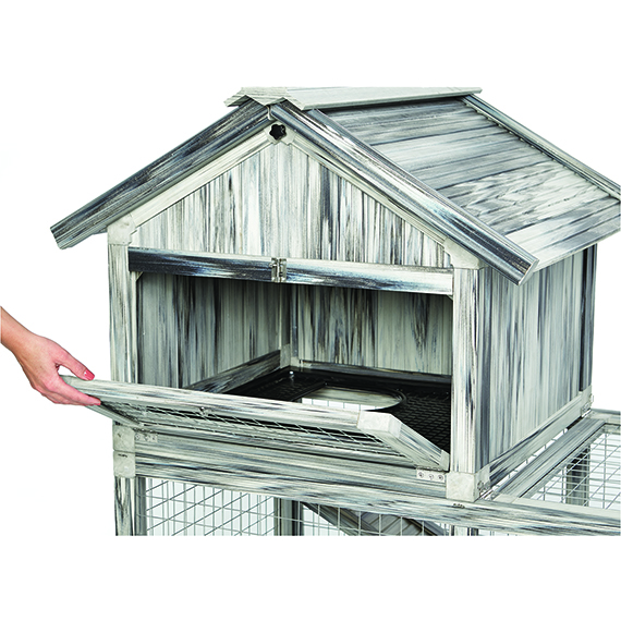 Hoppity Habitat™ Rabbit Hutch MidWest Homes for Pets