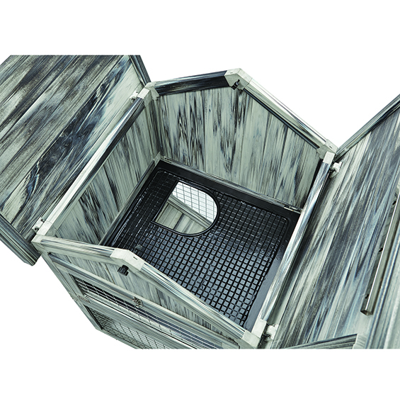 Hoppity Habitat™ Rabbit Hutch | MidWest Homes for Pets