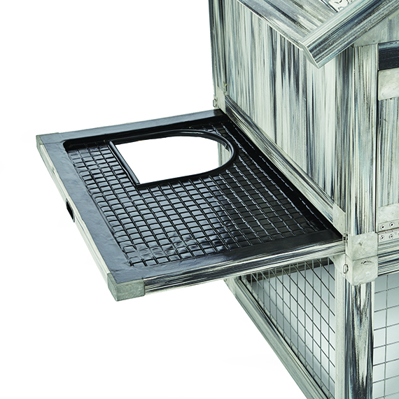 Hoppity Habitat™ Rabbit Hutch MidWest Homes for Pets