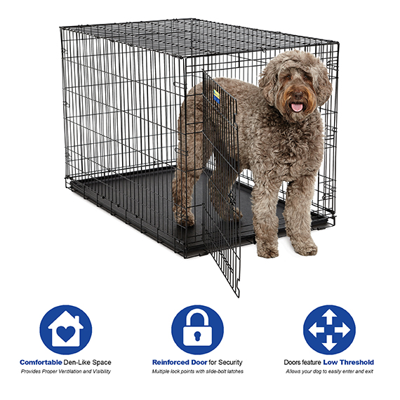 a good double door dog crate brand